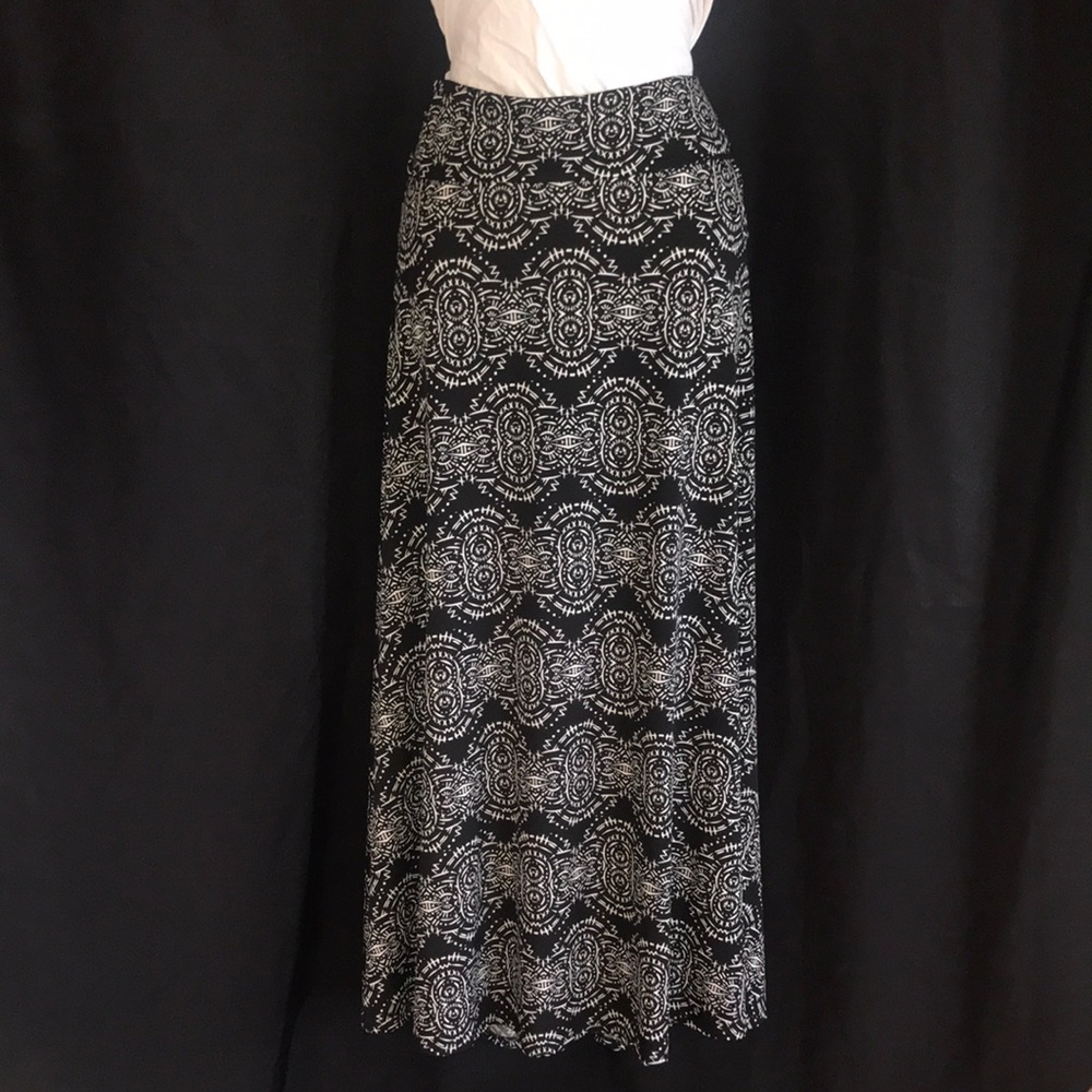 Black/White Maxi Skirt/ Tube Dress